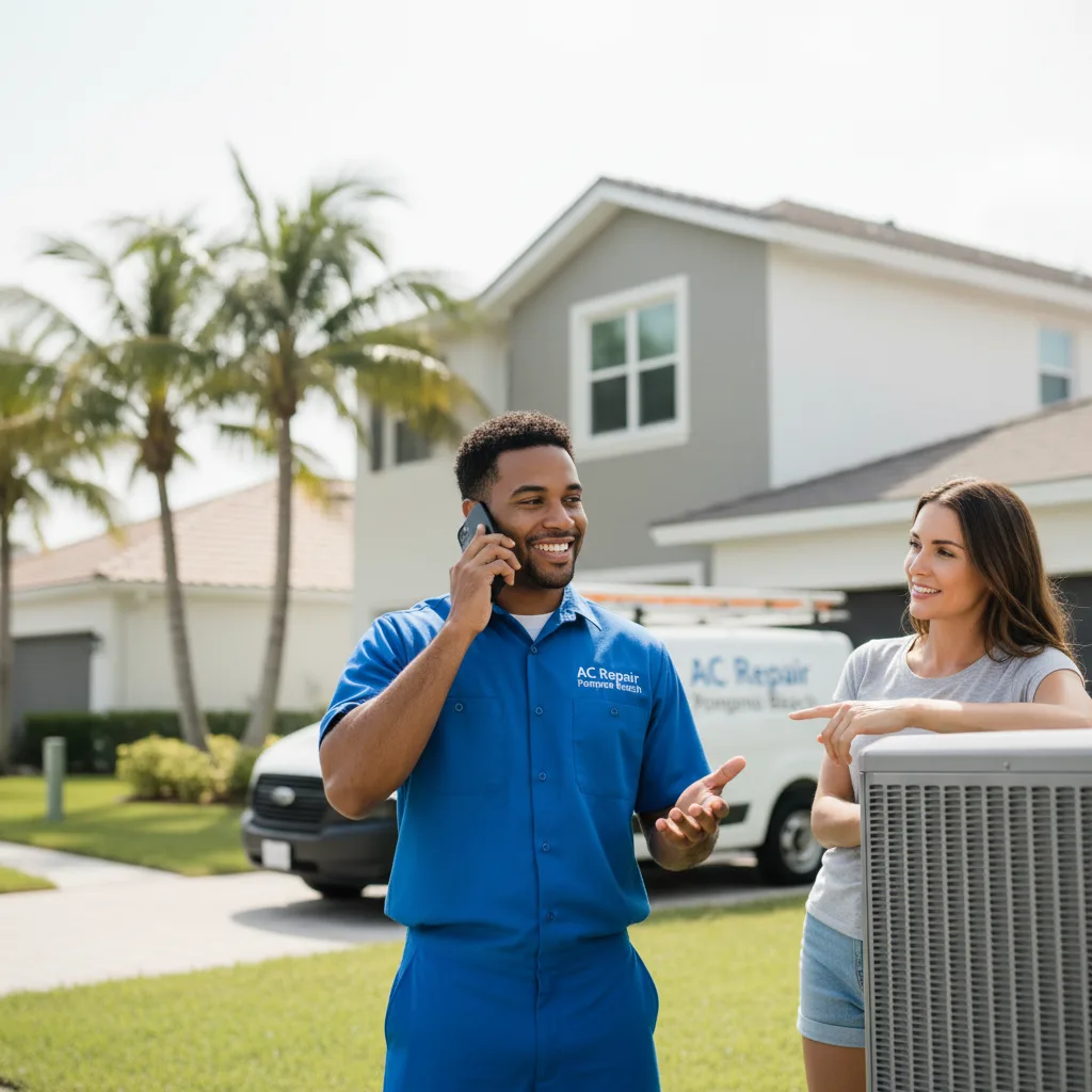 AC Repair Pompano Beach customer support in Sarona